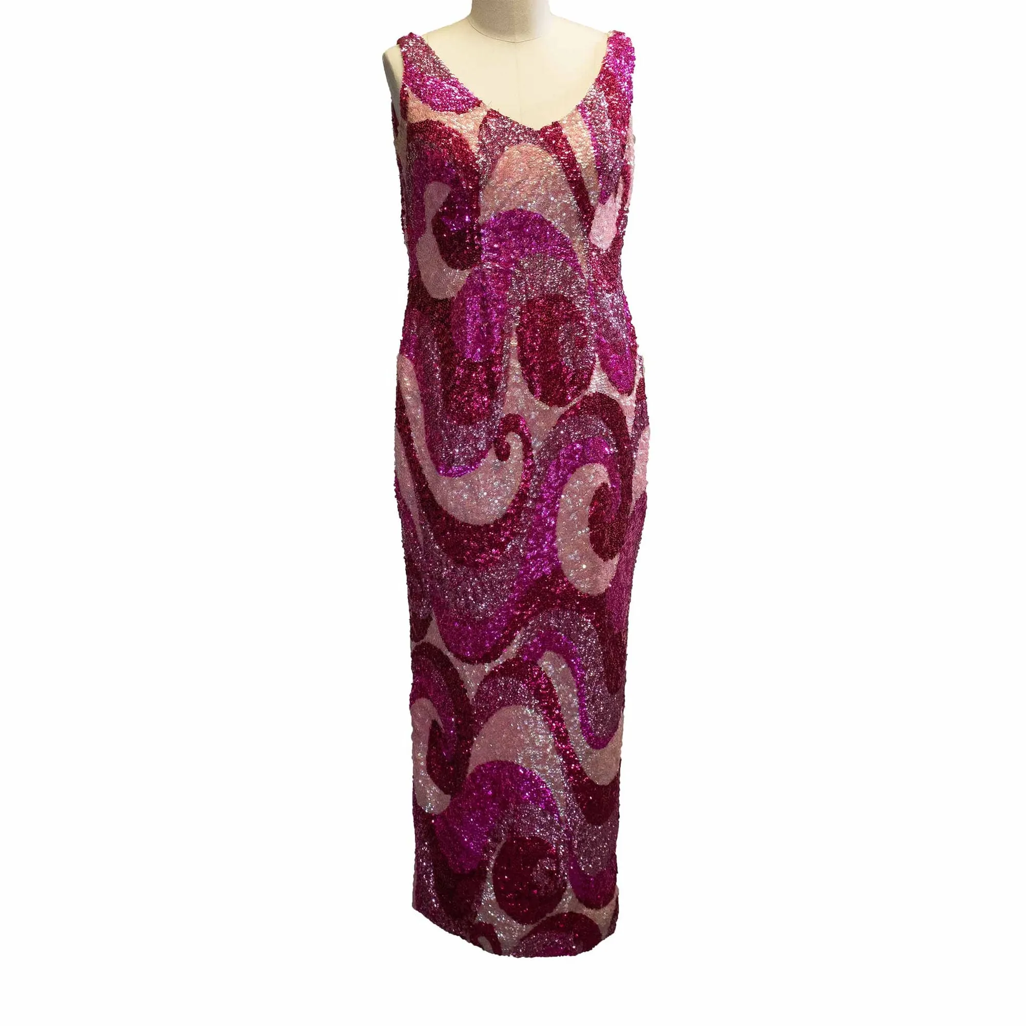 Myra Taylor's sequin gown, worn during her time with The Big Spenders